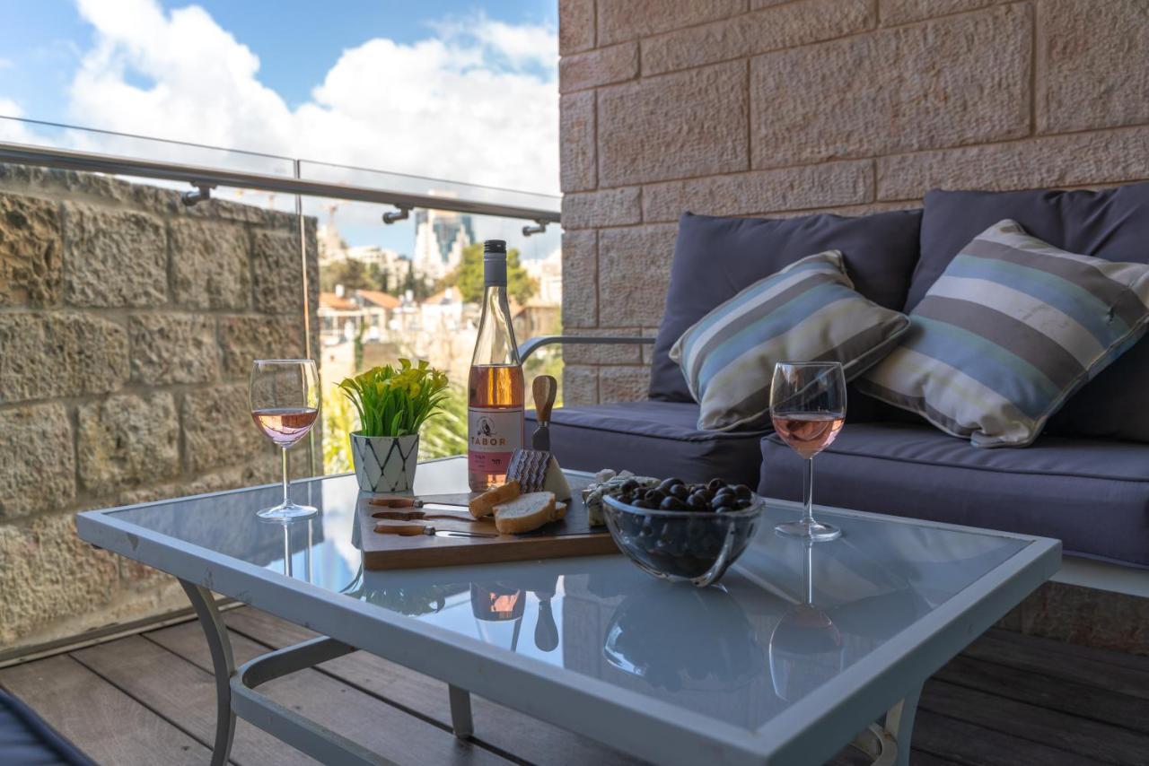 Art Apartment In Mamila - King David Residence Jerusalem Eksteriør bilde